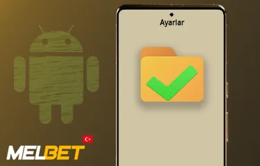 APK dosyası hazır İndirilenler klasöründe APK dosyası onaylı